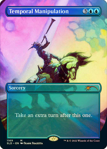 Temporal Manipulation Borderless Secret Lair Foil