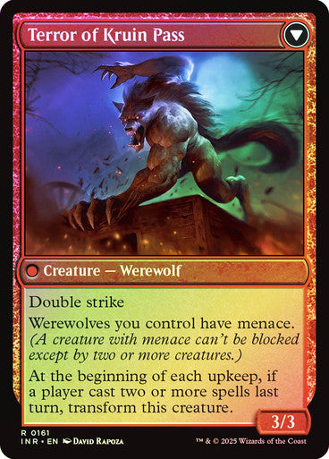 Kruin Outlaw // Terror of Kruin Pass Foil