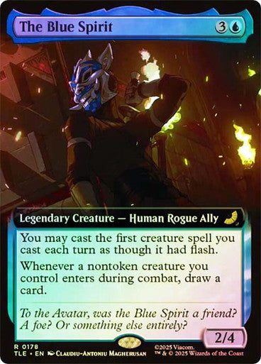 The Blue Spirit Extended Art Foil