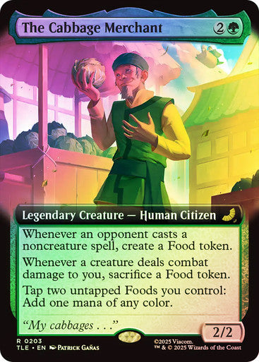 The Cabbage Merchant Extended Art Foil