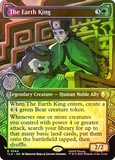 The Earth King Alter Elemental Frame Foil