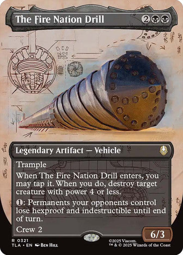 The Fire Nation Drill Borderless Field Notes