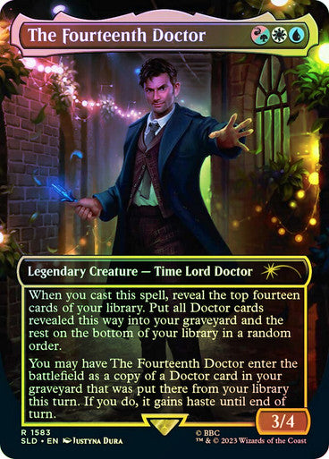 The Fourteenth Doctor Secret Lair Foil
