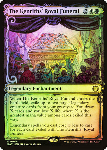 The Kenriths' Royal Funeral Showcase Foil