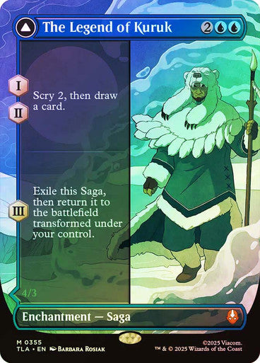 The Legend of Kuruk // Avatar Kuruk Borderless Foil