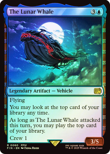 The Lunar Whale Foil