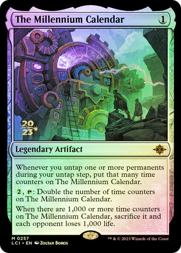 The Millennium Calendar Foil