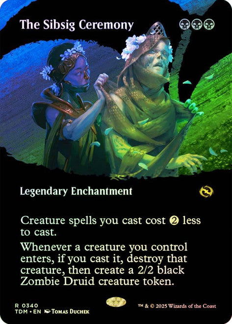 The Sibsig Ceremony Borderless Foil