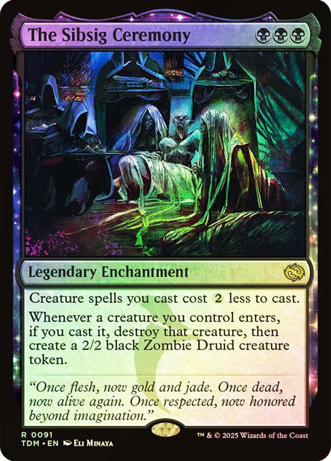 The Sibsig Ceremony Foil