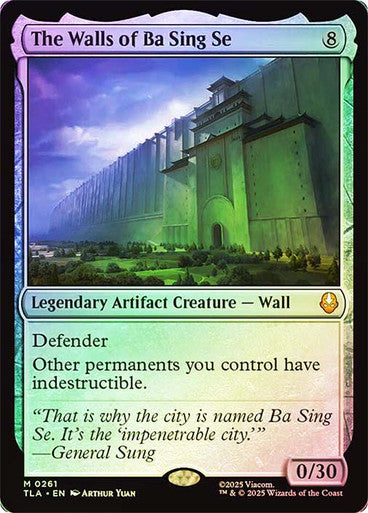 The Walls of Ba Sing Se Foil