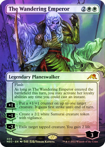 The Wandering Emperor Borderless Foil