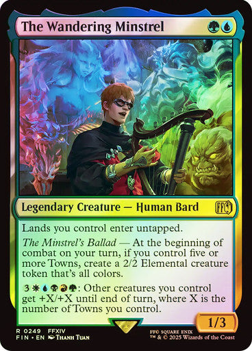 The Wandering Minstrel Foil