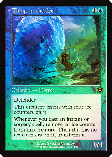 Thing in the Ice // Awoken Horror Retroframe Foil