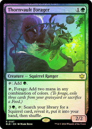 Thornvault Forager Foil