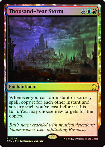 Thousand-Year Storm Foil