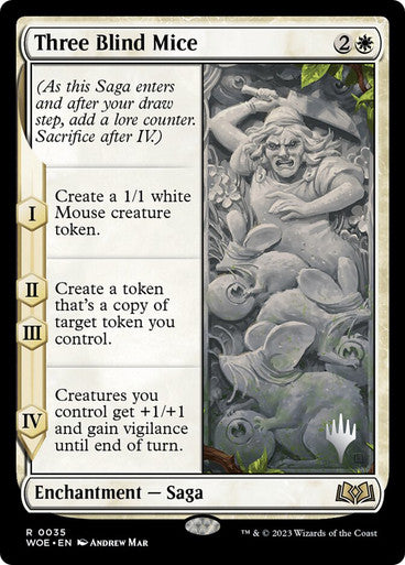 Three Blind Mice Foil