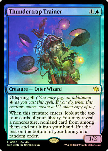 Thundertrap Trainer Promo Foil