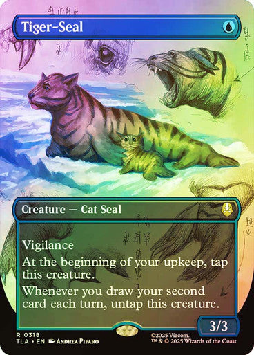 Tiger-Seal Borderless Field Notes Foil