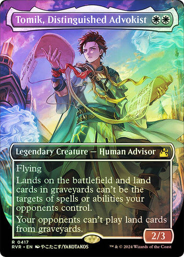 Tomik, Distinguished Advokist Borderless Anime Foil