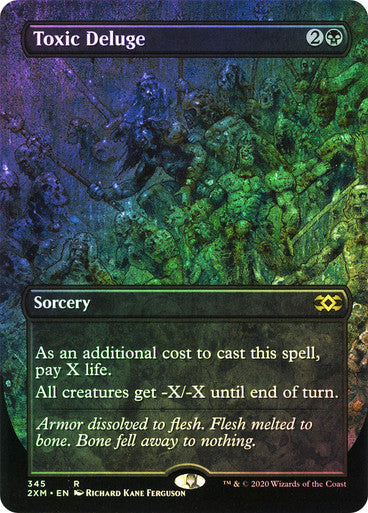 Toxic Deluge Borderless Foil