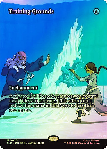 Training Grounds Borderless Foil