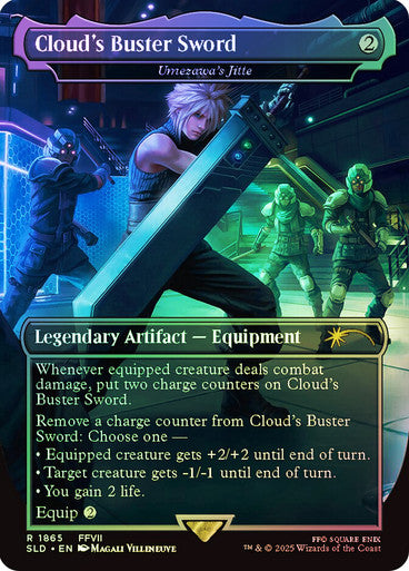Umezawa's Jitte Secret Lair Borderless Foil
