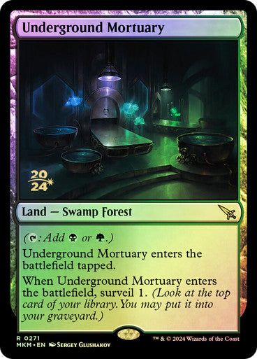 Underground Mortuary Foil