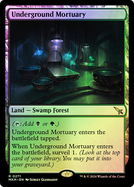 Underground Mortuary Foil