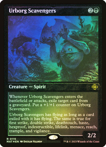 Urborg Scavengers Etched Foil