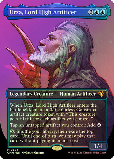 Urza, Lord High Artificer Borderless Foil