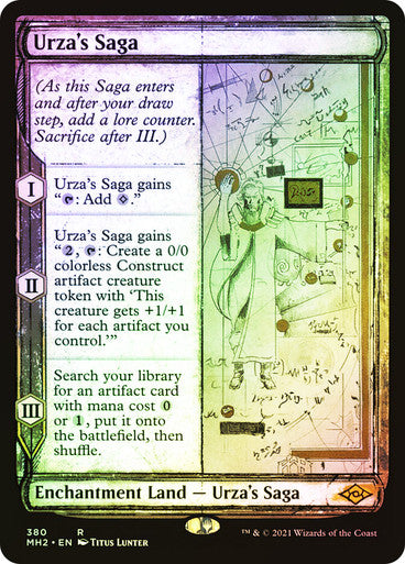 Urza's Saga Showcase Foil