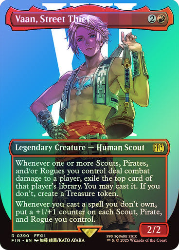 Vaan, Street Thief Borderless Foil