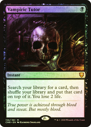 Vampiric Tutor Foil