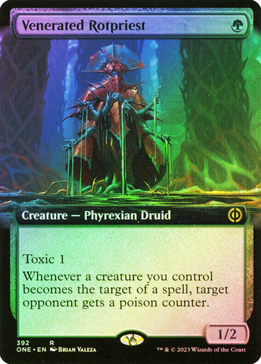Venerated Rotpriest Extended Art Foil