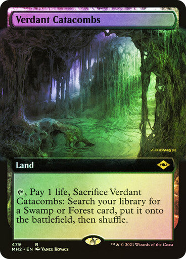 Verdant Catacombs Extended Art Foil