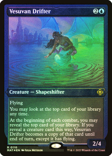 Vesuvan Drifter Etched Foil