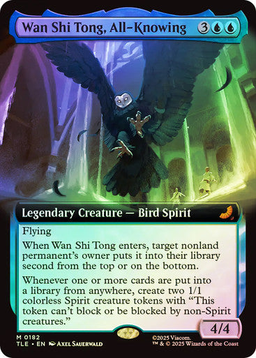 Wan Shi Tong, All-Knowing Extended Art Foil