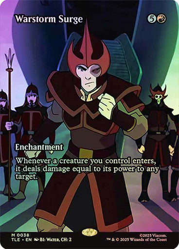 Warstorm Surge Borderless Foil