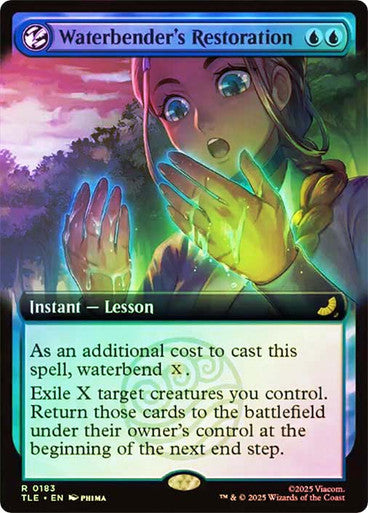 Waterbender's Restoration Extended Art Foil