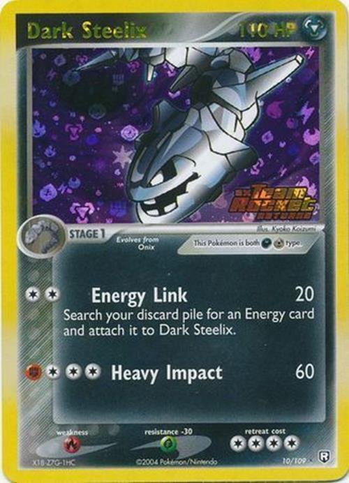 Dark Steelix (Prerelease) foil