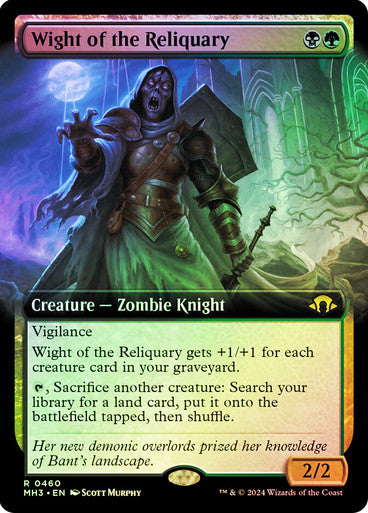 Wight of the Reliquary Extended Art Foil