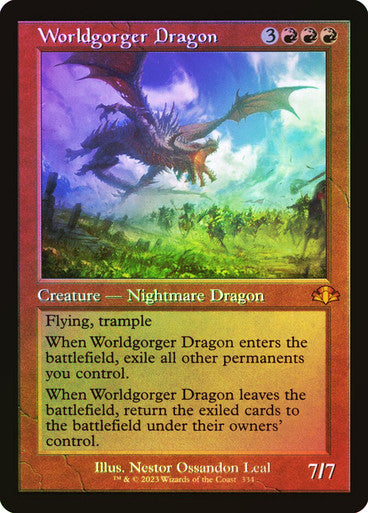 Worldgorger Dragon Old Frame Foil