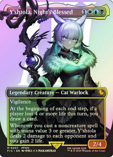 Y'shtola, Night's Blessed Borderless Foil