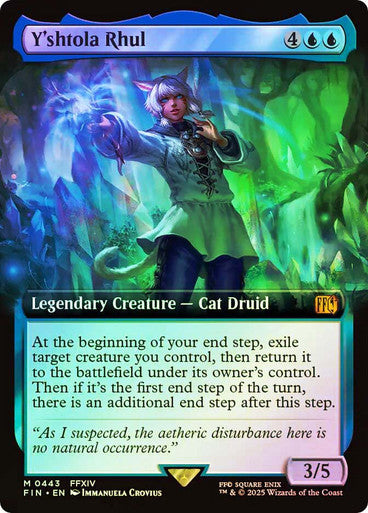 Y'shtola Rhul Extended Art Foil