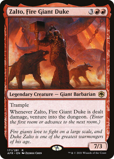 Zalto, Fire Giant Duke Foil