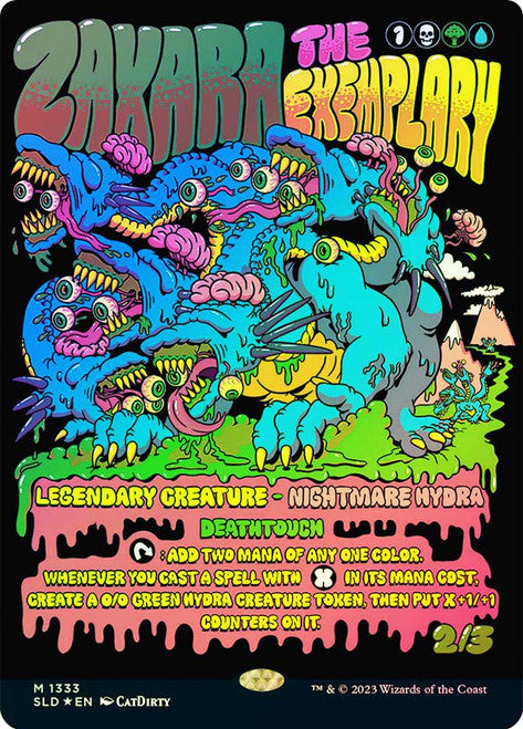 Zaxara, the Exemplary Secret Lair Foil