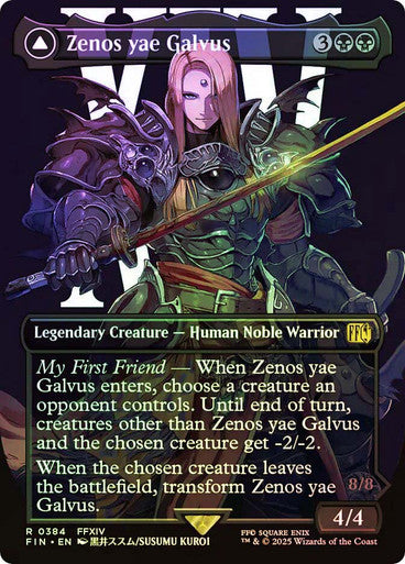 Zenos yae Galvus // Shinryu, Transcendent Rival Borderless Foil