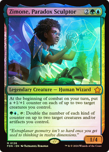 Zimone, Paradox Sculptor Foil