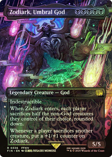 Zodiark, Umbral God Borderless Foil