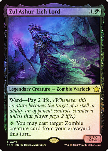 Zul Ashur, Lich Lord Foil